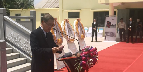 戴安澜之子戴澄东致辞