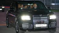 "老司机"普京开新车带埃及总统上F1赛道兜风