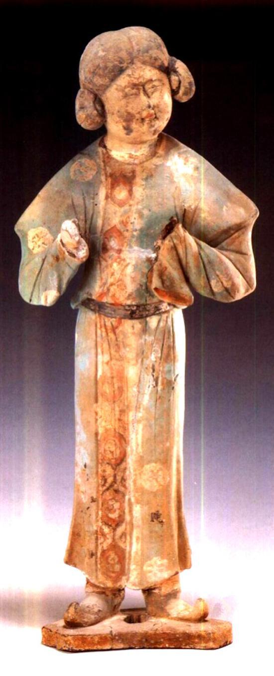 开元十二年(724年)金乡县主墓出土陶俑