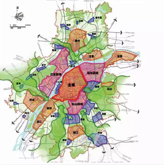 图片来源:《南京市城市总体规划(2011~2020年)》