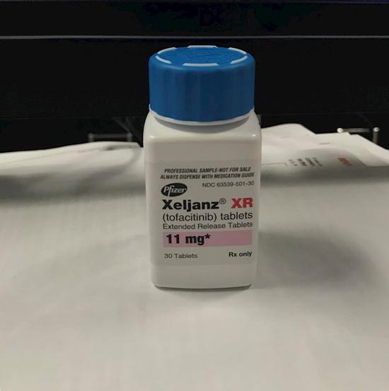 辉瑞旗下包括抗风湿性关节炎药物Xeljanz 图自社交媒体