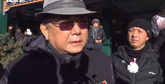 王刚接受新京报记者采访。新京报记者 蒋鹏峰 摄