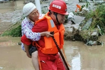 达州遭暴雨袭击