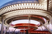 北京冬奥之环亮灯