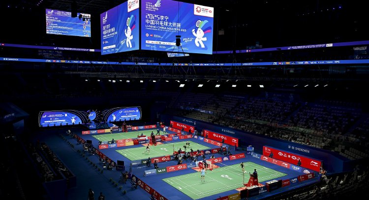 2025中国羽毛球大师赛国羽获2冠1亚