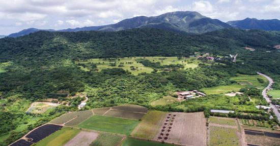 石垣岛自卫队预定驻地，目前尚未开始大规模施工 图源：石垣岛当地民众