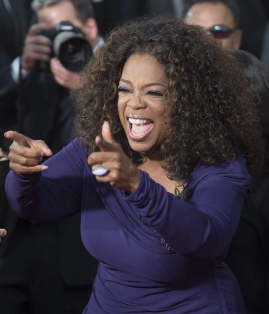 美国著名主持人奥普拉(新华社)