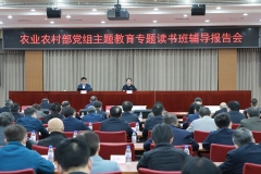 凝心铸魂筑牢根本 实干担当促进发展——各部门各单位深入开展学习贯彻习近平新时代中国特色社会主义思想主题教育