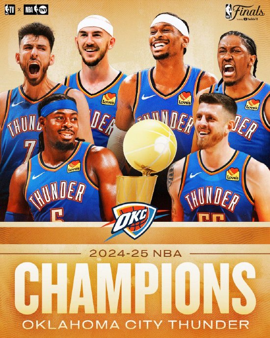 雷霆获得NBA队史首冠，为何雷霆夺冠却被球迷嘲讽太水？众多荣誉加持的亚历山大怎么也争议很多？|裁判|罚球|步行者|冠军|总决赛_手机新浪网