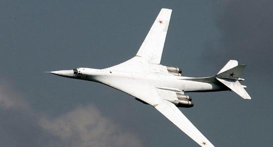 Tu-160轰炸机（图源：俄罗斯卫星通讯社）