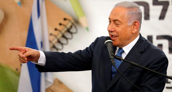 以色列总理内塔尼亚胡再次威胁将吞并西岸定居点。（图源：路透）