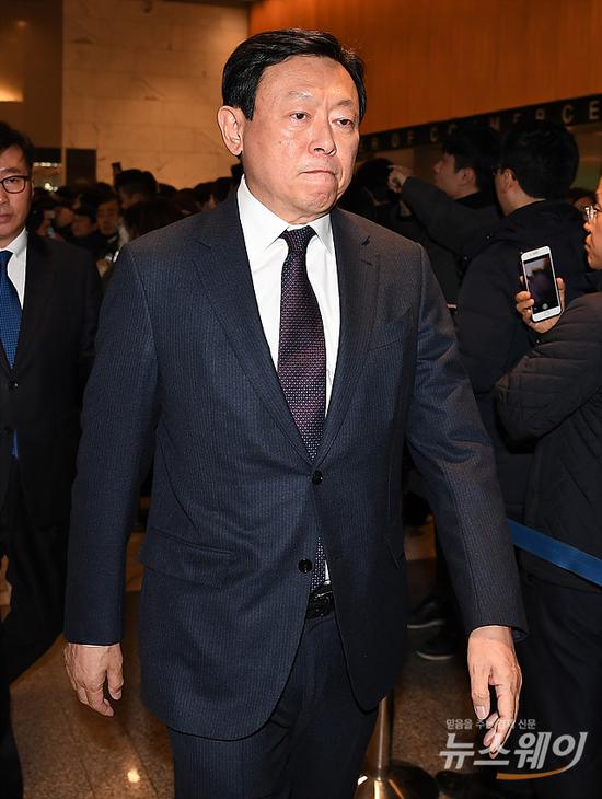 资料图:乐天集团会长辛东彬(韩媒newsway)