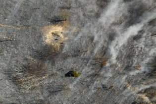 鸭池镇山火已扑灭