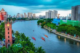 海口重启龙舟赛