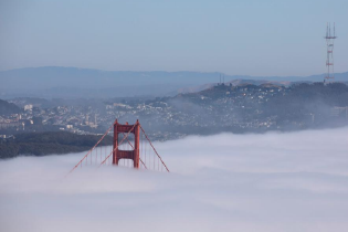 美国旧金山云海
