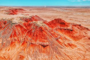 大红山宛如火焰山