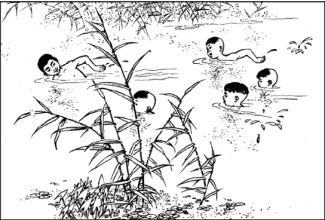 《小英雄雨来》内文图