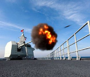 南昌舰壮阔航迹