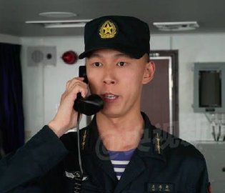 解放军喊话台舰