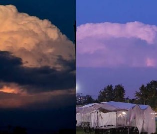 北京现云中闪电