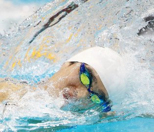 孙杨合肥试水训练