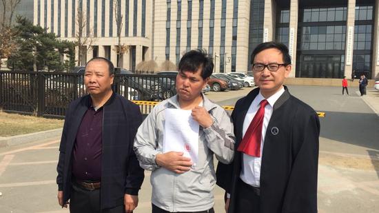 2018年4月，吉林高院宣告刘忠林无罪。新京报记者 王巍 摄