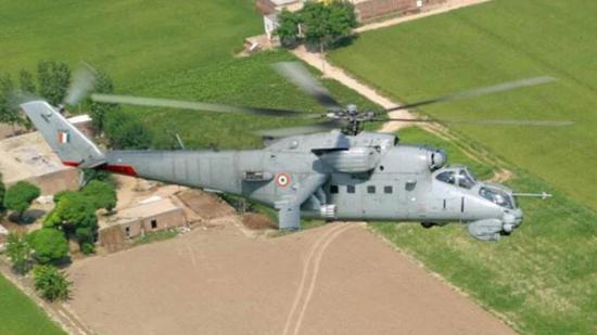 印度空军米-35直升机 图片来自《今日印度》