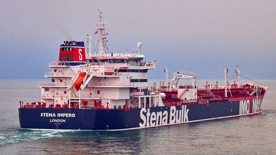 △STENA IMPERO号油轮资料图