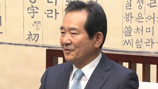 韓國前國會議長丁世均(YTN新聞)