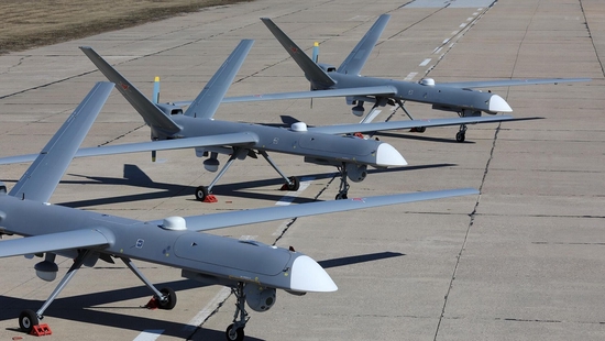 俄军"猎户座"察打一体无人机(资料图)