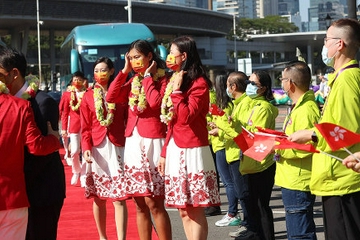 29名内地奥运健儿访港 看现。