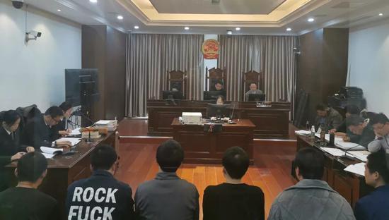 庭審現(xiàn)場 上海檢察三分院 供圖