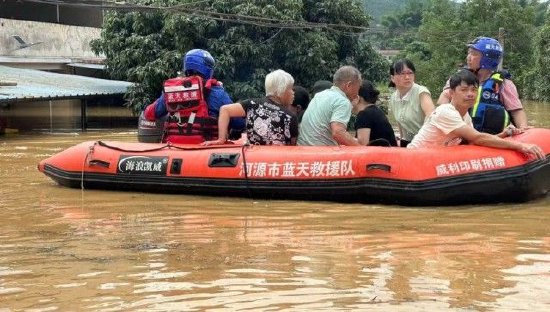 图片来源:广东蓝天救援