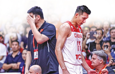 易建联砍下27分，却未能带领中国男篮获得关键一胜。图/Osports