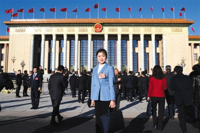 全国人大代表徐萍。受访者供图