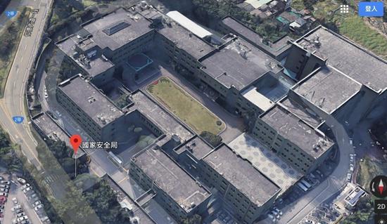 部署在台北都会区的“国家安全局”本部被立体还原 图丨联合报