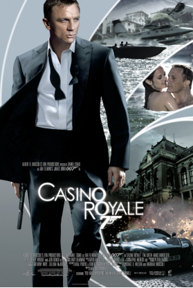 2006年上映的《007:大戰皇家賭場》海報