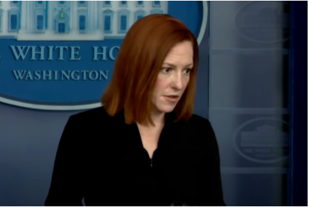 白宫发言人莎琪妄称“世卫报告缺乏完整数据”。图源：美媒