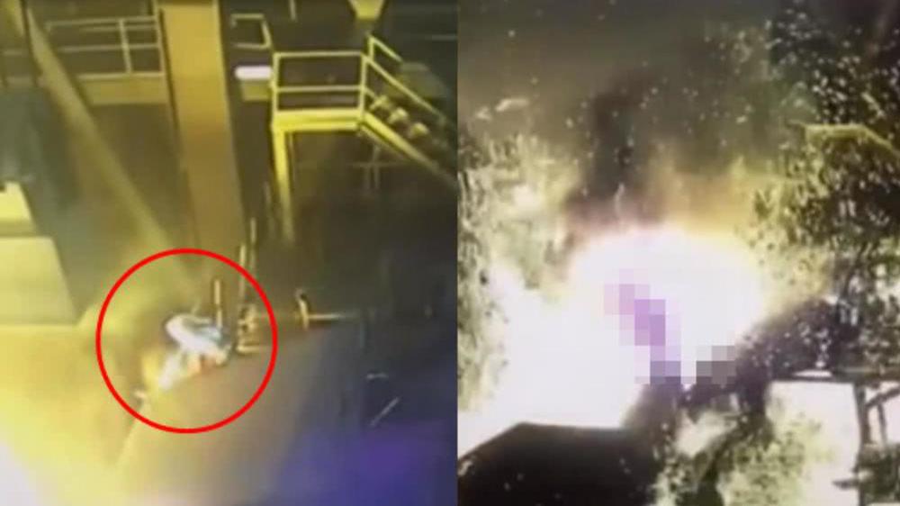 2019-1-7 来自微博视频号 【男子上班时想不开跳入1600度炼钢炉身亡