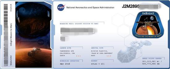 NASA为申请者提供具有纪念意义的虚拟“船票”