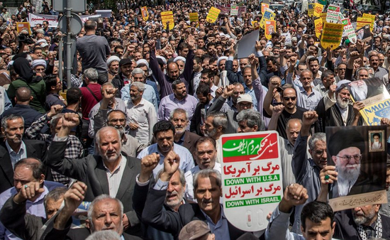 美退出伊核协议恶果显现 德黑兰等多地举行反美游行