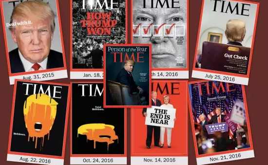 可怜的特朗普 这次又被时代杂志狠狠黑了一把