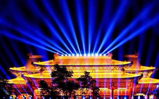 ▲獨(dú)山版“紫禁城”。 圖片來(lái)自大美獨(dú)山公眾號(hào)