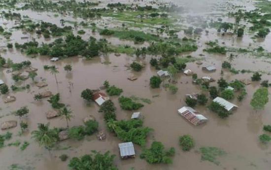 飓风“伊代”登陆津巴布韦（图源：ZWNEWS）