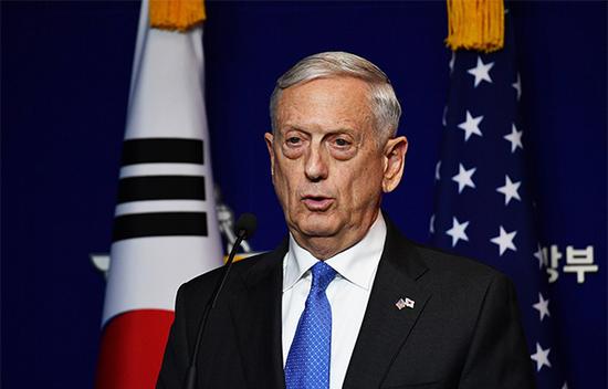 美国国防部长马蒂斯&nbsp;东方ic 图