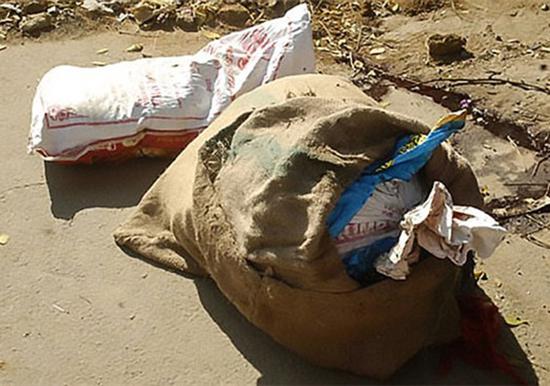 美女怀孕八个月被碎尸扔垃圾桶衣服珠宝完好图