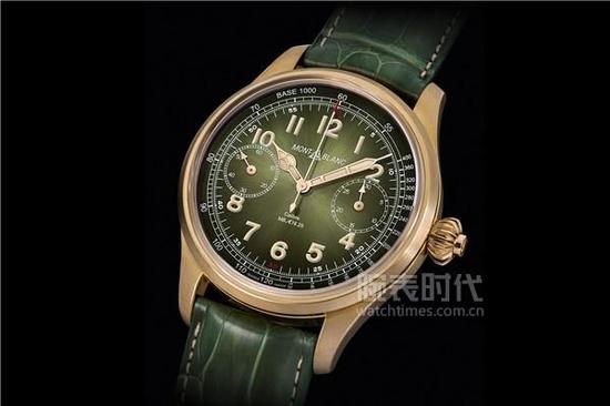 万宝龙1858系列测速计时码表Only Watch’17特别版