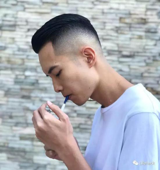 中国男生剪复古油头原来可以这么帅
