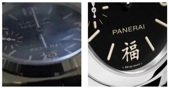 左为影片截图，右为品牌腕表，看得出差别吗？