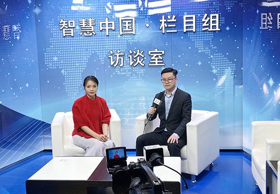 蜜拓蜜网络部杨经理接受智慧中国·栏目组采访